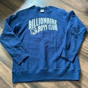 BILLIONAIRE BOYS CLUB embroidered spellout crewneck